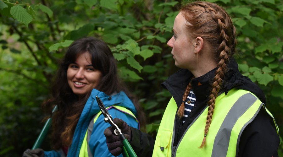 BHS Volunteers Smiling